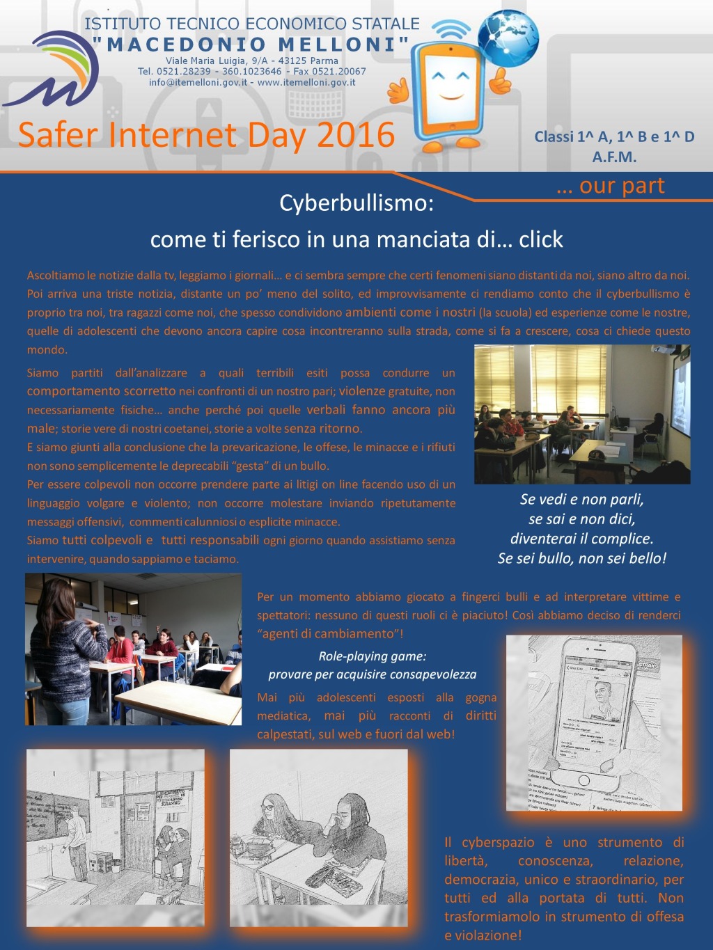 Locandina Evento Safer Internet Day
