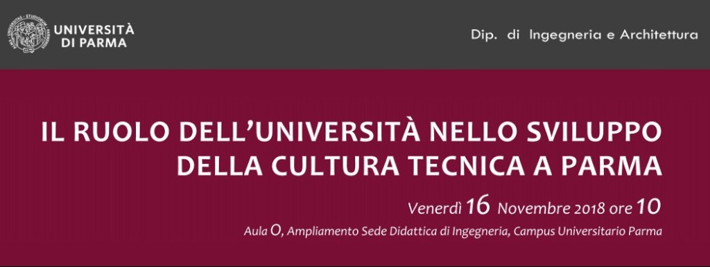 Conferenza all'Università di Parma