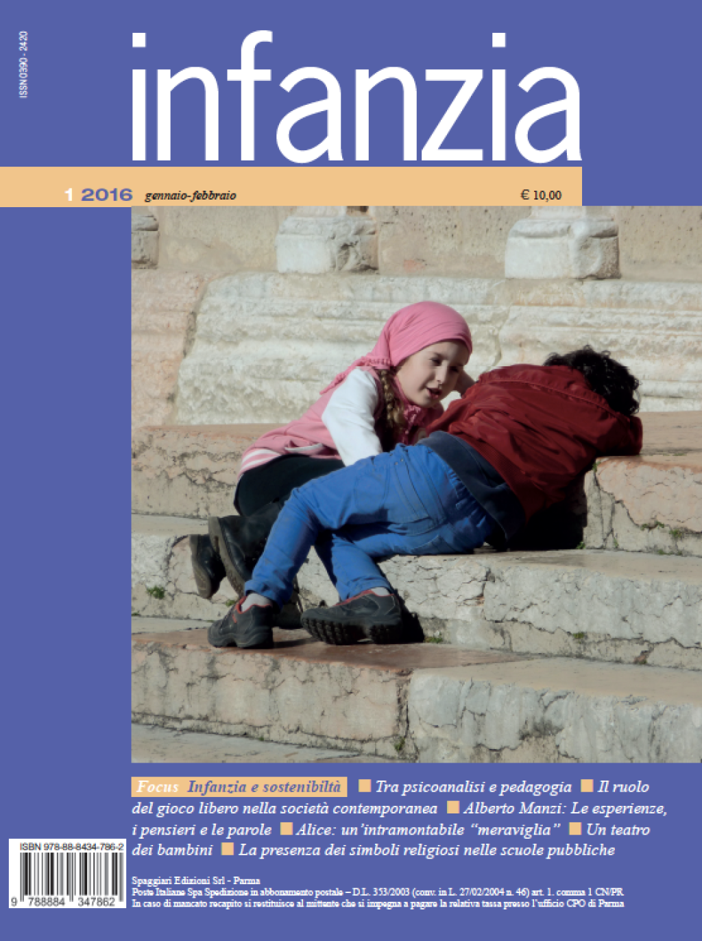 Rivista 1 infanzia Gennaio Febbraio_Spaggiari edizioni