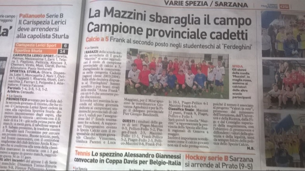 CAMPIONI GIORNALE