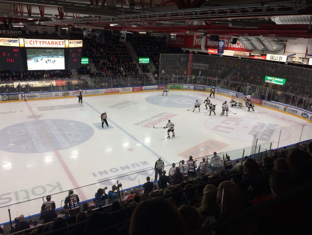 Hockey in Finland...