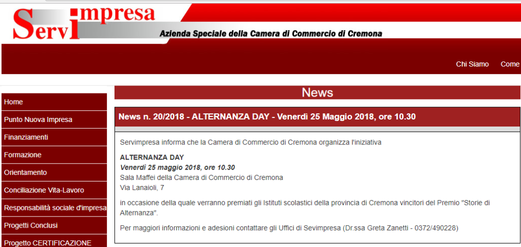 Alternanza Day: "Premio Storie di alternanza"