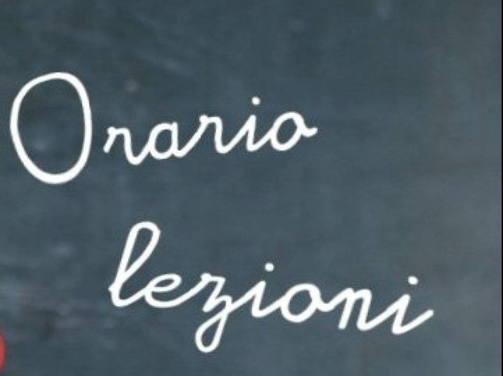 Orario lezioni as 20182019