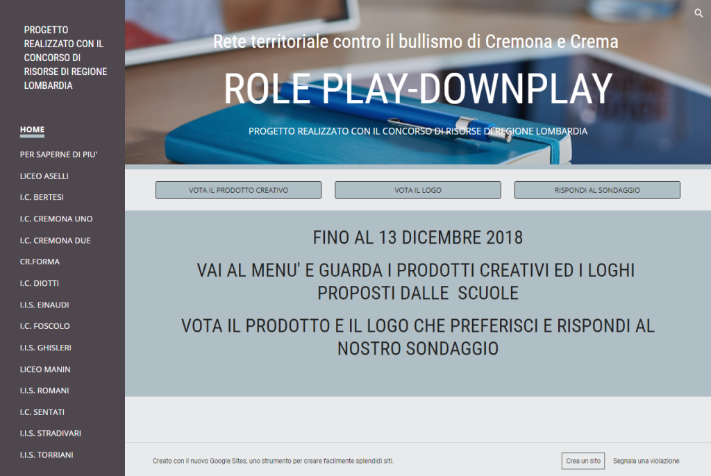 Progetto Role play-Downplay